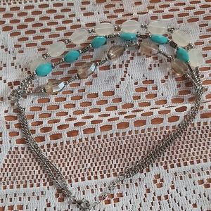 Pearl & Silver Beaded Necklace